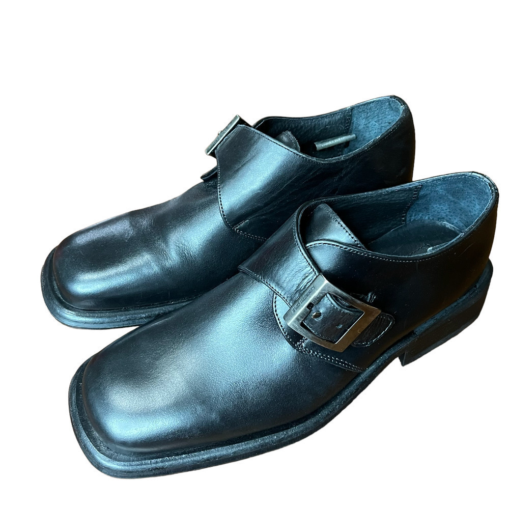 Kenneth Cole New York Men’s Square Toe Leather Shoes Dress Occasion Band Wedding - Picture 4 of 5